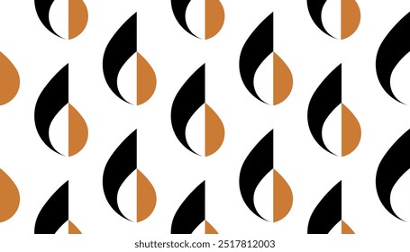 Padrão geométrico abstrato sem emenda. Ilustração de vetor