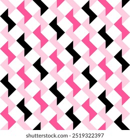 Seamless abstract geometric pattern. Vector Illustration