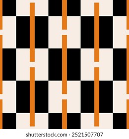 Seamless abstract geometric pattern. Vector Illustration