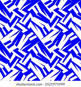 Padrão geométrico abstrato sem emenda. Ilustração de vetor.