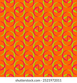 Padrão geométrico abstrato sem emenda. Ilustração de vetor.