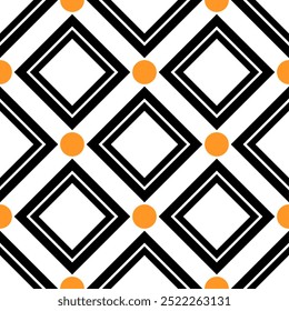 Seamless abstract geometric pattern. Vector Illustration