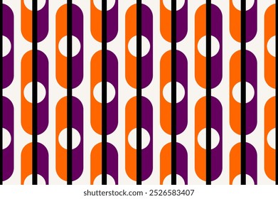 Seamless abstract geometric pattern. Vector Illustration