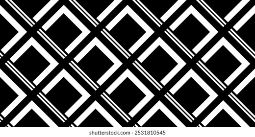 Seamless abstract geometric pattern. Vector Illustration.