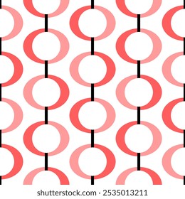 Seamless abstract geometric pattern. Vector Illustration.
