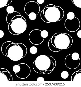 Seamless abstract geometric pattern. Vector Illustration.