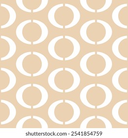 Seamless abstract geometric pattern. Vector Illustration.