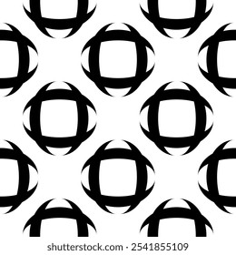 Seamless abstract geometric pattern. Vector Illustration.