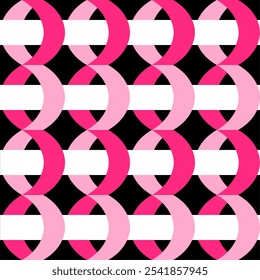 Seamless abstract geometric pattern. Vector Illustration.