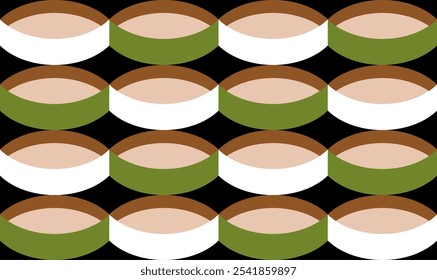 Seamless abstract geometric pattern. Vector Illustration.