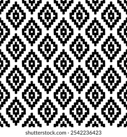 Seamless abstract geometric pattern. Vector Illustration.