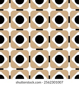Seamless abstract geometric pattern. Vector Illustration.