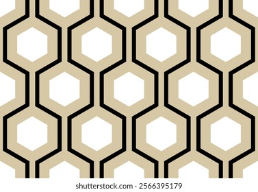 Seamless abstract geometric pattern. Vector Illustration.