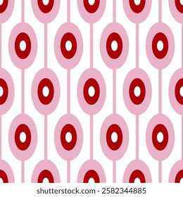 Seamless abstract geometric pattern. Vector Illustration.