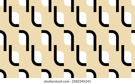 Seamless abstract geometric pattern. Vector Illustration.
