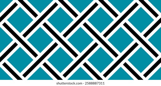 Seamless abstract geometric pattern. Vector Illustration.