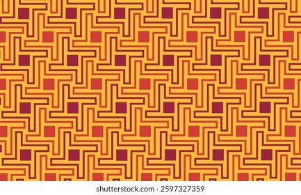 Seamless abstract geometric pattern. Vector Illustration. Reflectarray antenna background.