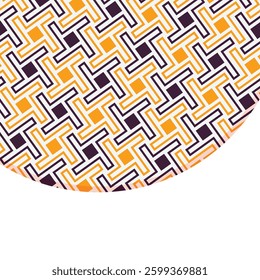 Seamless abstract geometric pattern. Vector Illustration. Reflectarray antenna background. Template copy space and negative space. 