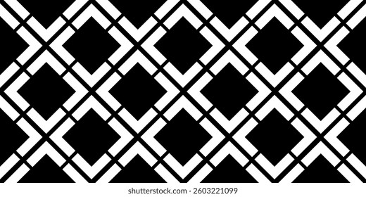 Seamless abstract geometric pattern. Vector Illustration.