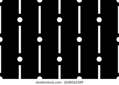 Seamless abstract geometric pattern. Vector Illustration.