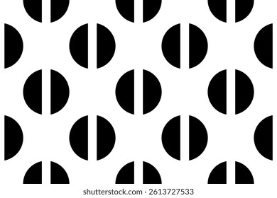 Seamless abstract geometric pattern. Vector Illustration.