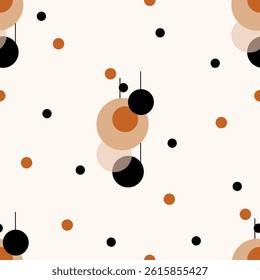 Seamless abstract geometric pattern. Vector Illustration.