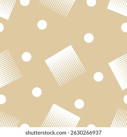 Seamless abstract geometric pattern. Vector Illustration.