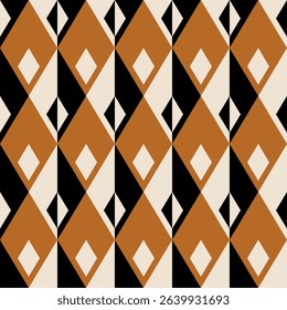 Seamless abstract geometric pattern. Vector Illustration.