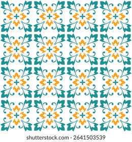 Seamless abstract geometric pattern. Vector Illustration.