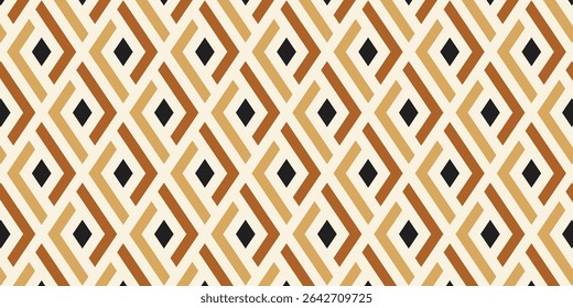 Seamless  abstract geometric pattern. Vector Illustration.