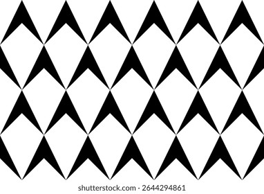 Seamless abstract geometric pattern. Vector Illustration.