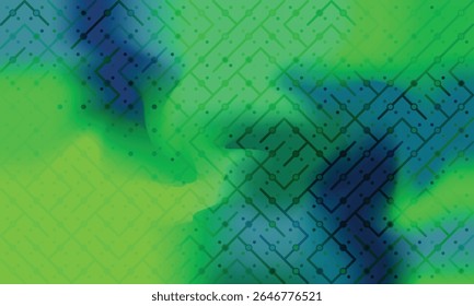 Seamless abstract geometric pattern. Vector Illustration. Reflectarray antenna background.