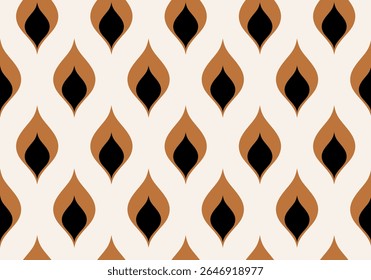 Seamless abstract geometric pattern. Vector Illustration.