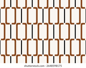 Seamless abstract geometric pattern. Vector Illustration.