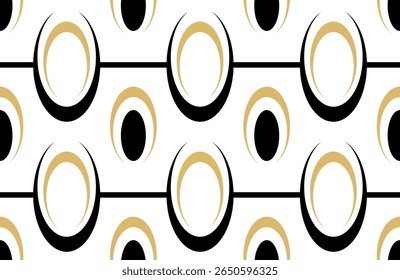 Seamless abstract geometric pattern. Vector Illustration.