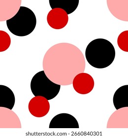 Seamless abstract geometric pattern. Vector Illustration.