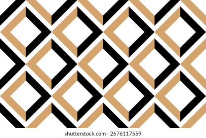 Seamless abstract geometric pattern. Vector Illustration.