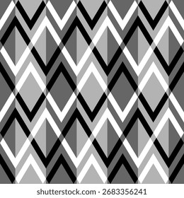Seamless abstract geometric pattern. Vector Illustration.