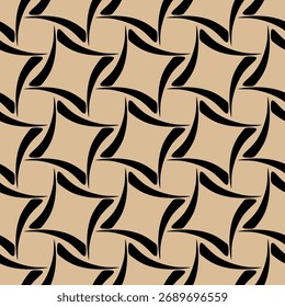 Padrão geométrico abstrato sem emenda. Ilustração de vetor.