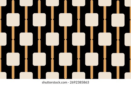 Padrão geométrico abstrato sem emenda. Ilustração de vetor.