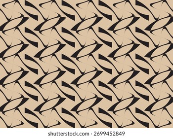 Seamless abstract geometric pattern. Vector Illustration.