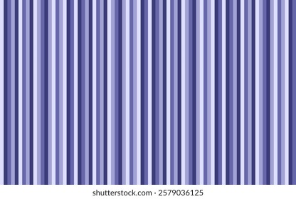 Seamless abstract geometric pattern with vertical stripes in blue indigo and light, monochrome color. Vector illustration, for masculine shirt lady dress cloth textile cover summer decoration picnic