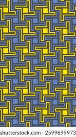 Seamless abstract geometric pattern. Vertical Vector Illustration. Reflectarray antenna background.