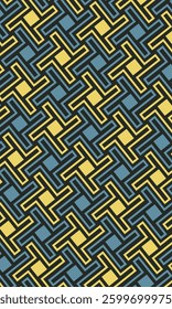 Seamless abstract geometric pattern. Vertical Vector Illustration. Reflectarray antenna background.