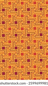 Seamless abstract geometric pattern. Vertical Vector Illustration. Reflectarray antenna background.