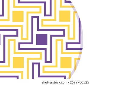 Seamless abstract geometric pattern. Vertical Vector Illustration. Reflectarray antenna background. Template copy space and negative space. 