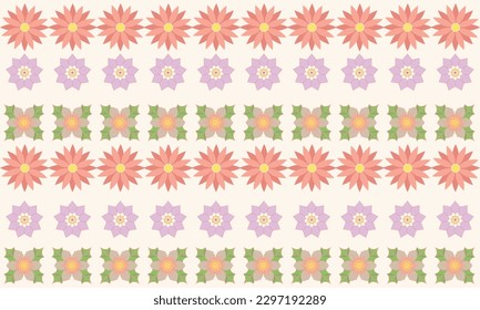 Seamless abstract geometric pattern. for wallpaper wrapping, pattern filling, web background, texture. Vector Illustration.