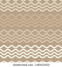 Seamless abstract geometric pattern. Wave. Mosaic texture. Brushwork. Hand hatching. Scribble texture. Textile rapport.