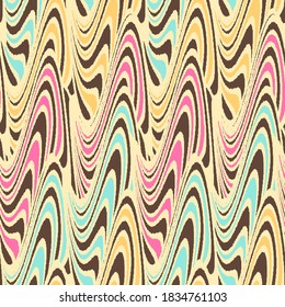 Patrón geométrico abstracto de franjas onduladas, sin brillo.
