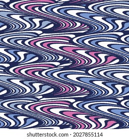 Patrón geométrico abstracto de franjas onduladas, sin brillo.
